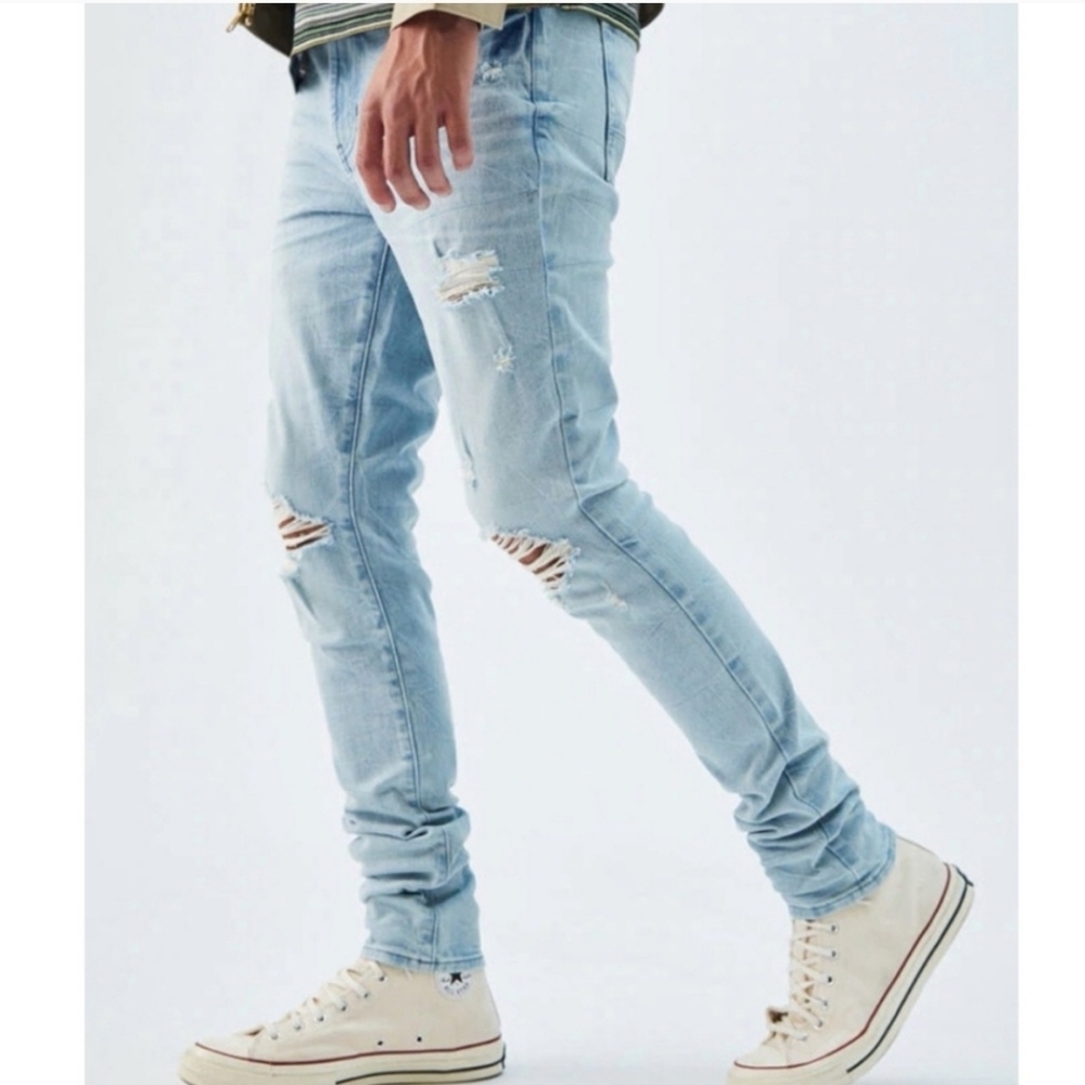 ☘️2/$20☘️ PacSun Distressed Skinny Jeans 30 x 32